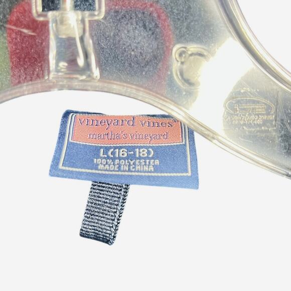 Vineyard‎ Vines Fleece Vest Boys Sz L Navy Blue Full Zip Outdoors - Picture 2 of 13